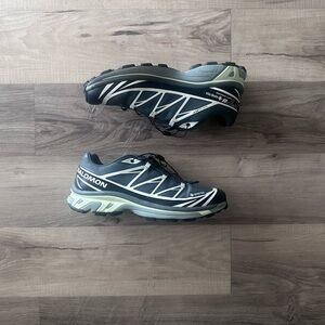 Salomon Black and Gray Trail Shoes